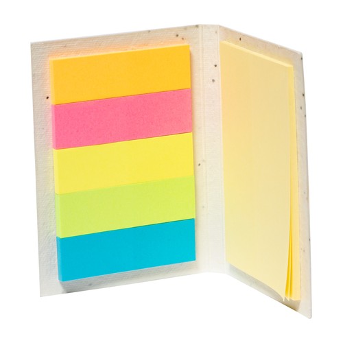 [AP734047-01] Zaadpapier zelfklevend notitieblok Albot
