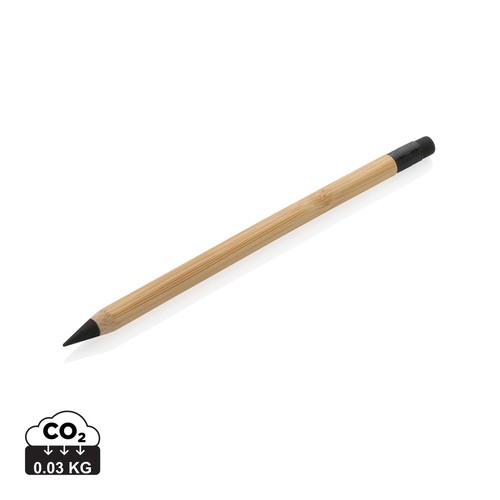 [P611.099] Bamboe infinity potlood met gum
