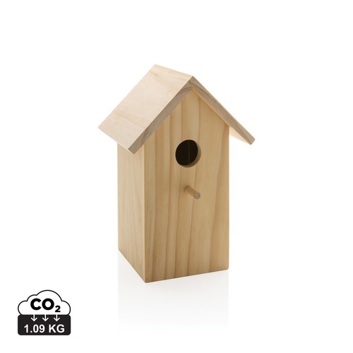 [P416.749] Houten vogelhuisje