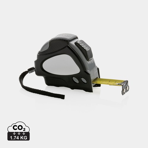 [P112.181] RCS gerecycled plastic autostop rolmaat 8M/25mm
