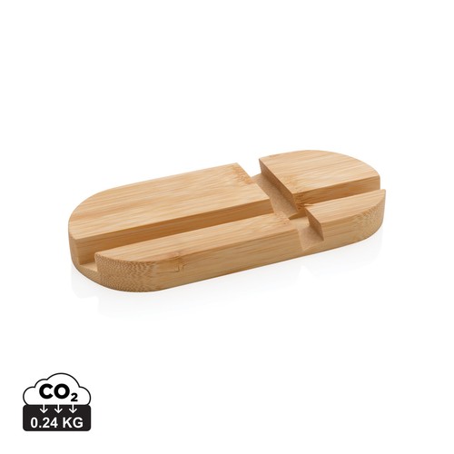[P301.379] Bamboe tablet en telefoon stand