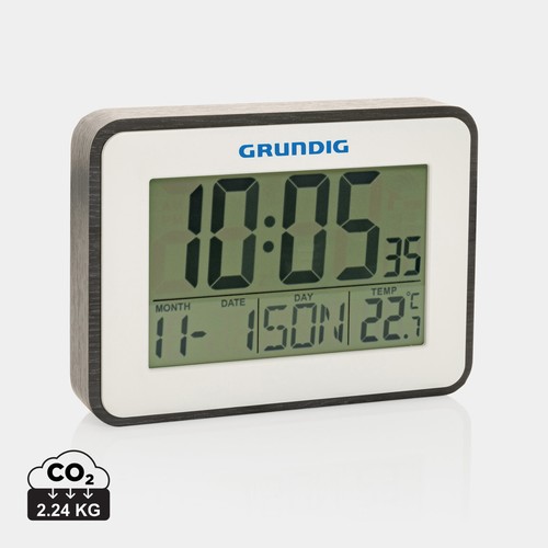 [P279.221] Grundig weerstation met alarm en kalender