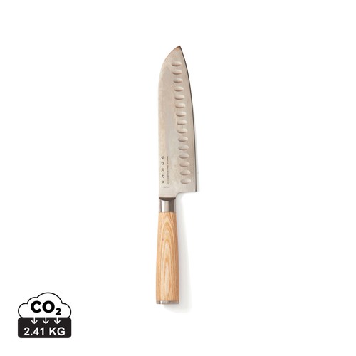 [16550] VINGA Hattasan Damascus Santoku mes