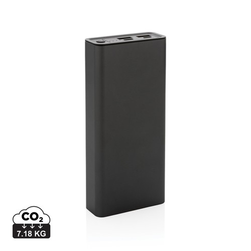 Terra RCS gerecyclede 20W aluminium powerbank 20.000 mAh