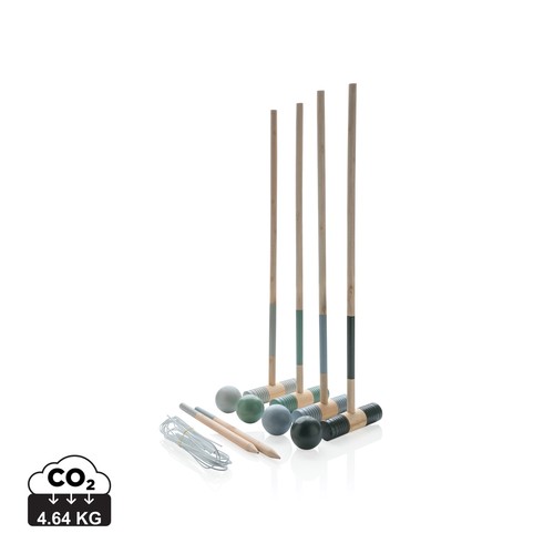 [P453.539] Houten croquet set