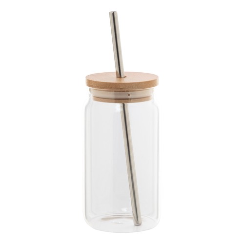 [AP800302] Mason jar beker Frappu