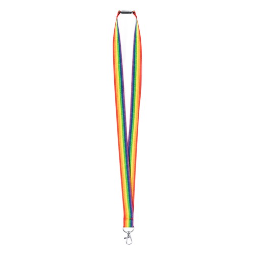 [AP734029] Regenboog lanyard Mapik