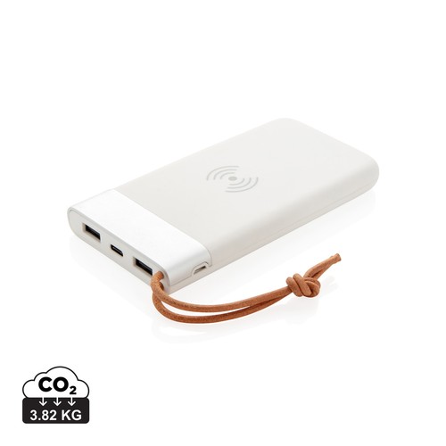 [P324.693] Aria 8.000 mAh powerbank met draadloos opladen
