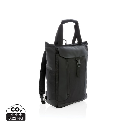 [P762.451] Swiss Peak 15" laptop rugzak en draagtas PVC vrij