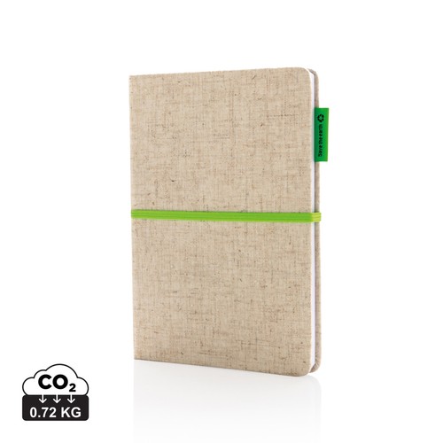 [P773.943] A5 jute katoen notitieboek