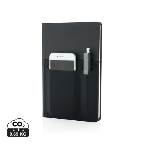 [P773.011] A5 Deluxe notitieboek met slimme opbergvakken