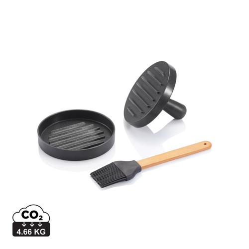 [P422.401] Barbecue set inclusief hamburgerpers