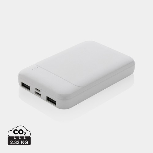 RCS gerecycled plastic 5.000 mAh powerbank