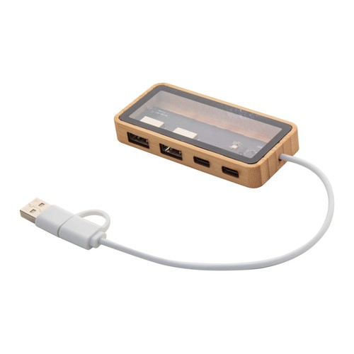[AP864036] Transparante usb-hub SeeHub