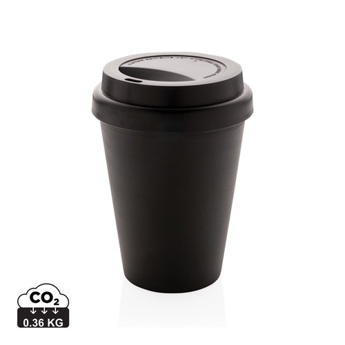 Herbruikbare dubbelwandige koffiebeker 300ml