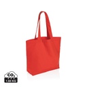 Impact Aware™ recycled canvas shopper met vakje 240gsm