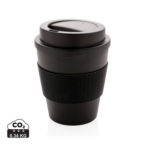Herbruikbare koffiebeker met schroefdop 350ml