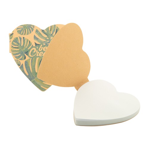 [AP716764] Custom made zelfklevende blaadjes CreaStick Heart Eco