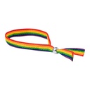 Regenboog festival armband Jabisk