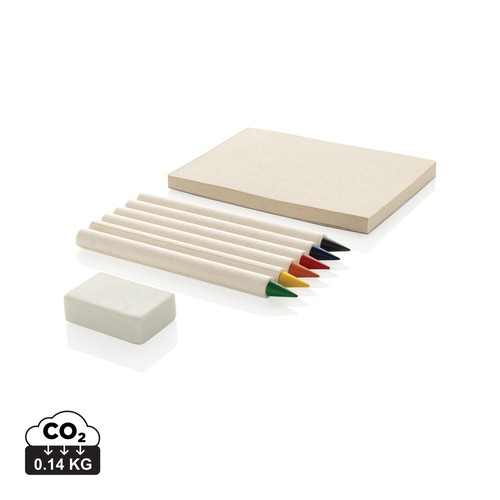 [P611.3603] Micki GRS 6-delige set infinity kleurpotloodset met boekje