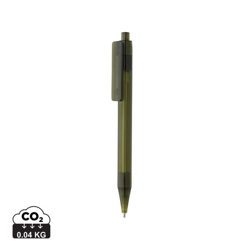 GRS RPET X8 transparante pen