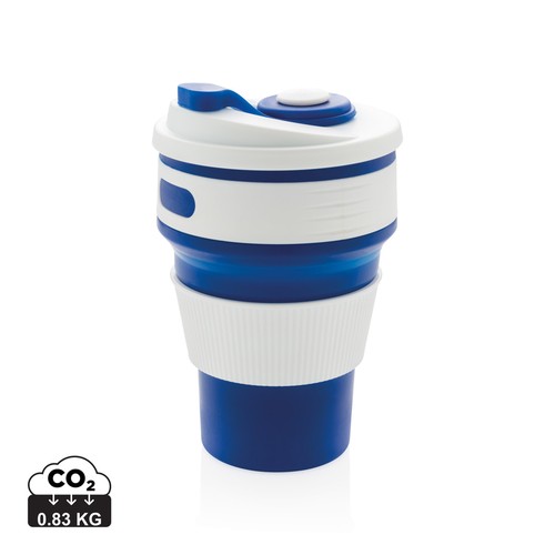 Opvouwbare siliconen beker