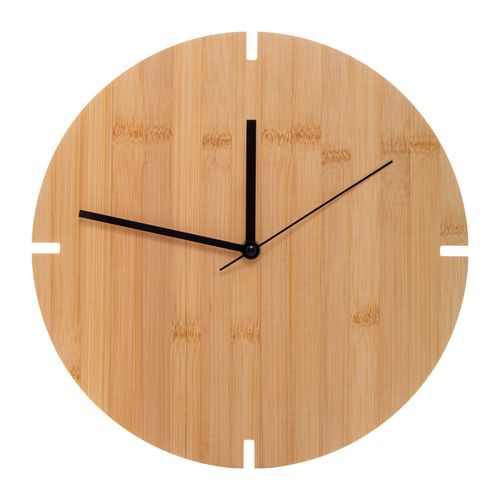 [AP800758] Bamboe Wandklok Tokei