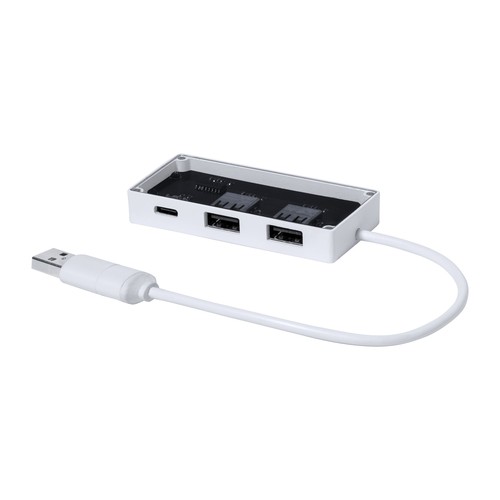 [AP733375-01] Transparante usb-hub Hevan