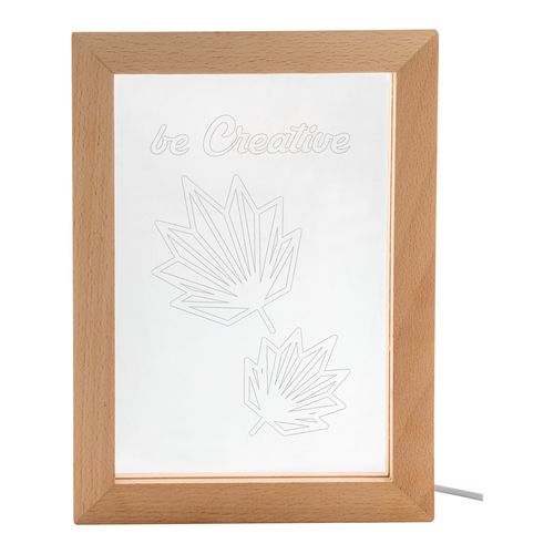 [AP716910] Led-Licht Trofee Woodiframe