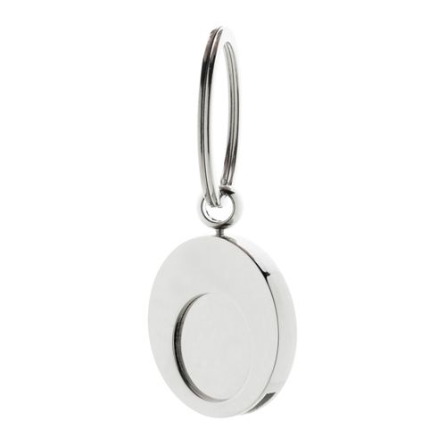 Trolley Munt Sleutelhanger Cromo