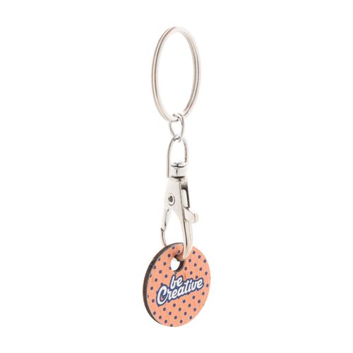 [AP716770] Custom Made Trolley Munt Sleutelhanger ColoShop Eco