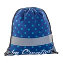 Custom Made Gemaakte Reflecterende Tas Met Trekkoordsluiting CreaDraw Reflect