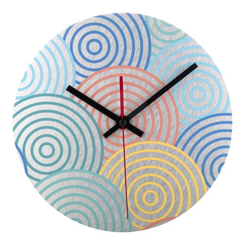 [AP718936] Wandklok BeTime Alu D