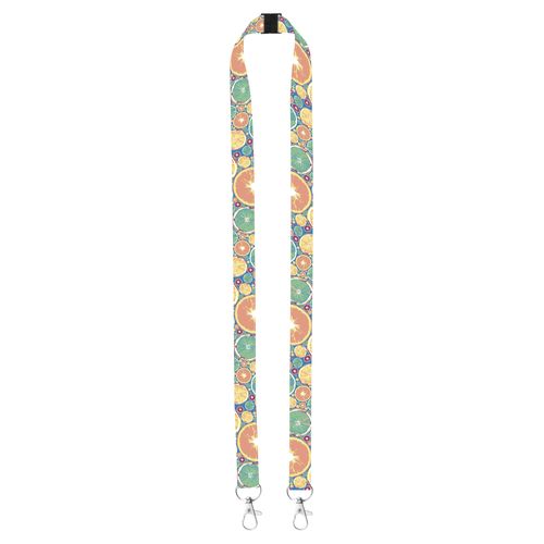 [AP718348] Custom Made Sublimatie Lanyard Subyard Double Safe