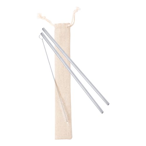 [AP721384] Rietjes Set SteelSip