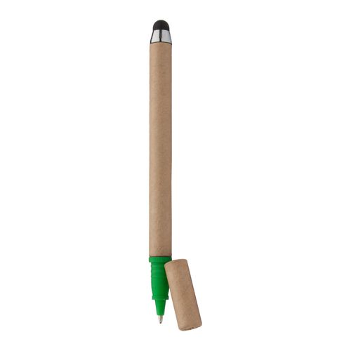 [AP805892] Gerecyclede Papieren Stylus Met Balpen EcoTouch