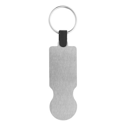 [AP809562] Winkelwagenmuntje Sleutelhanger SteelCart