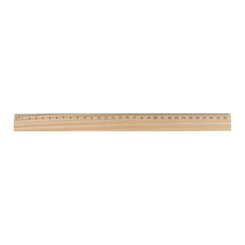 [AP808515] Liniaal Grenen Hout ThreeO