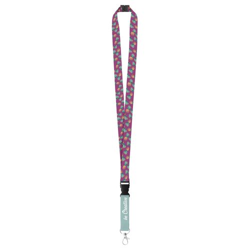Custom Made Sublimatie Lanyard Met Safety Buckle. Subyard C Safe