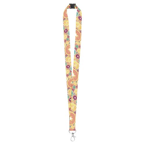[AP718142] Custom Made Sublimatie Lanyard Met Safety Buckle. Subyard A Safe